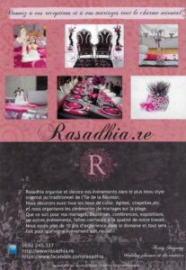 Création de flyer rasadhia Recto