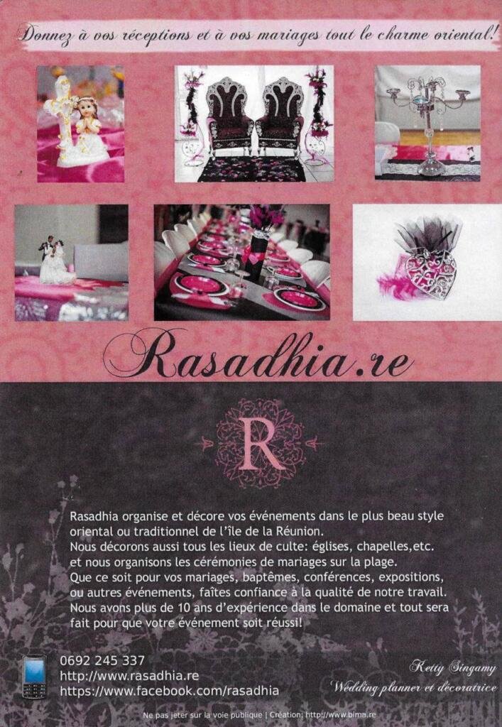 Flyer pour Rasadhia