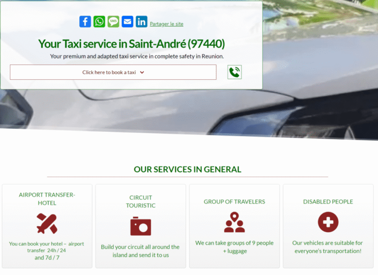 Lancement du site Taxisavriama.com