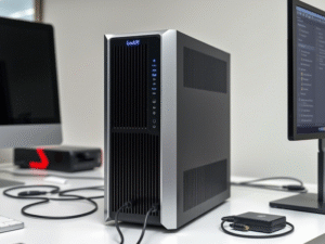 Serveur local Bima Informatique avec accès sécurisé à La Réunion